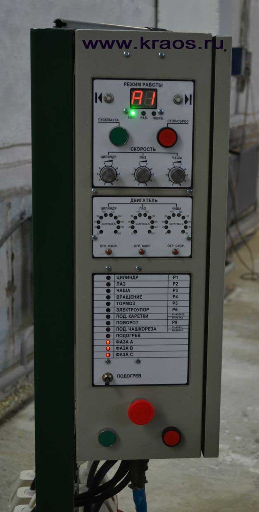 Modernization Otsilindrovochnye machine-3A DSP