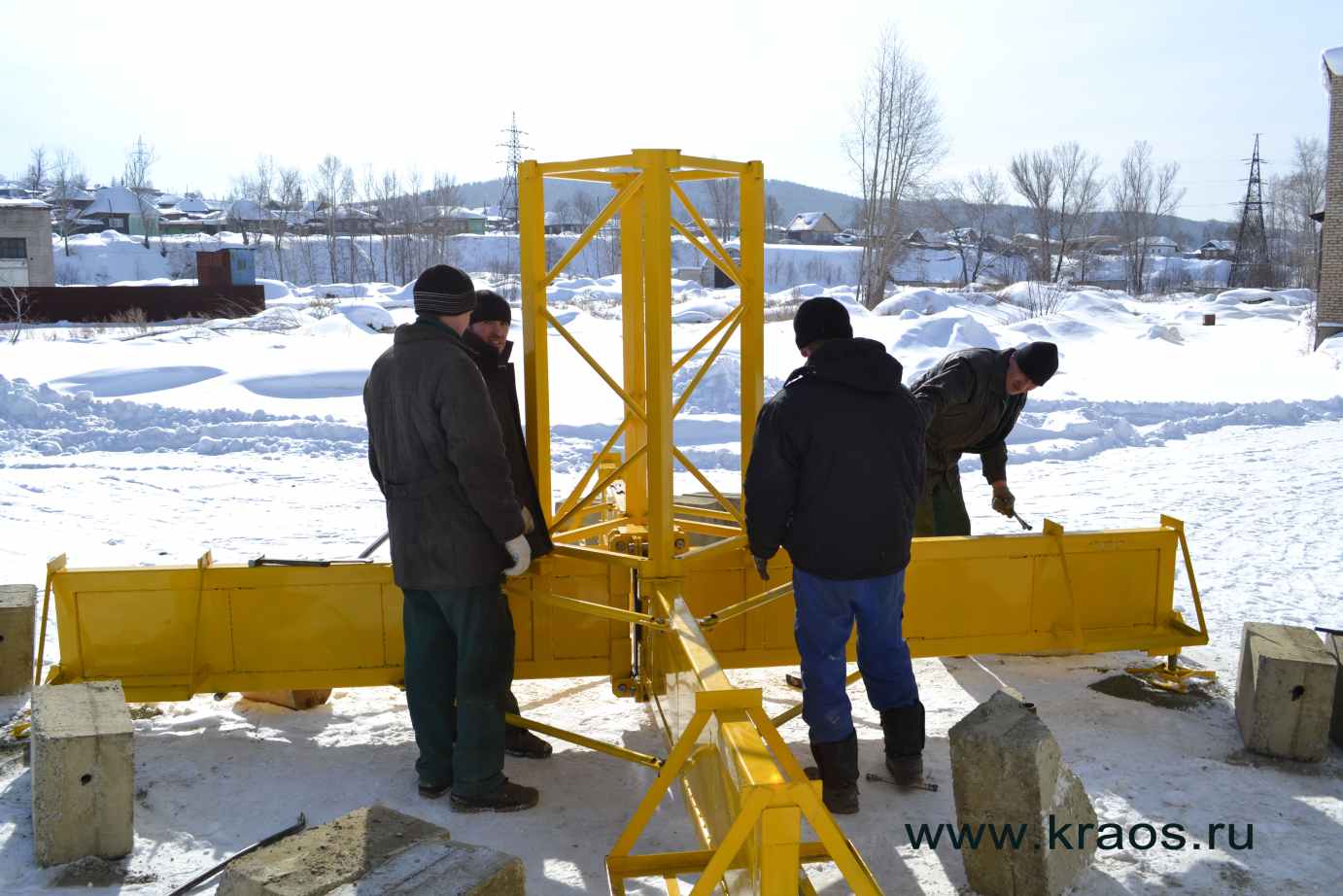 Building a "mini-crane KSRM-500"