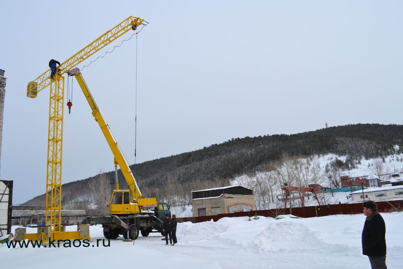 Building a "mini-crane KSRM-500"