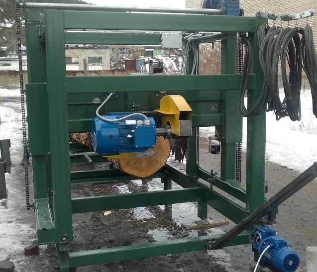 Disk corner sawmill UPS-550